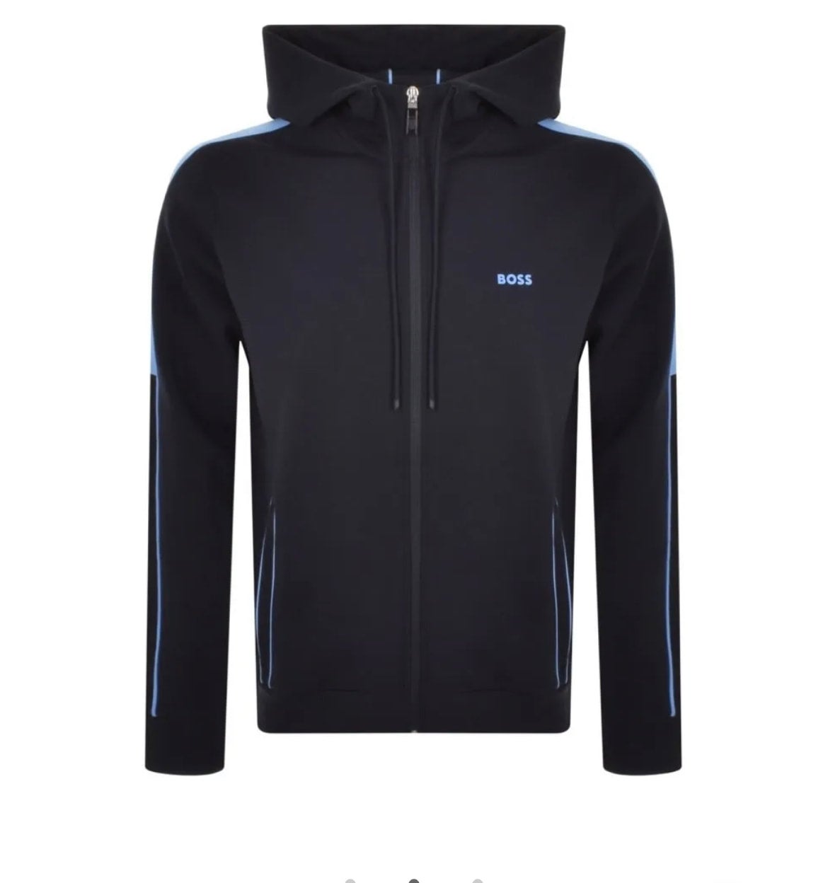 Hugo Boss Tracksuit Set Blue Bottoms and Top Si Drip